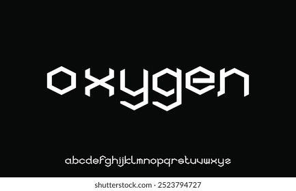 Minimal font creative modern alphabet. Typography with dot regular and number. minimalist style fonts set.