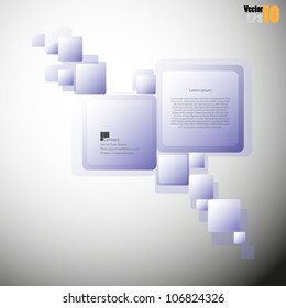 minimal future style web site design