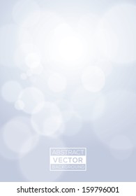 Minimal futuristic abstract Vector Bright Bokeh Background