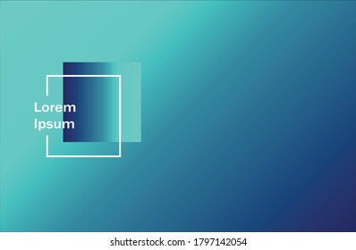 Minimal futuristic gradient background. Dynamic shapes. Creative template for design, cover, banner, poster, websites, presentation, mobile app. Modern colors: blue, red and pink.