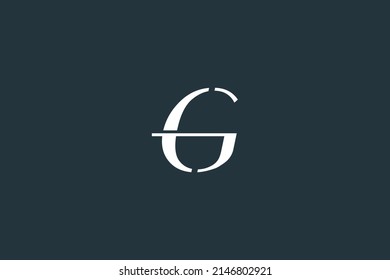 Minimal G Logo Design Vector Template