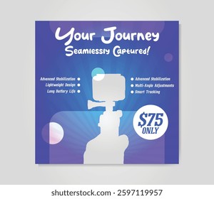 Minimal gadgets promotional social media ad banner