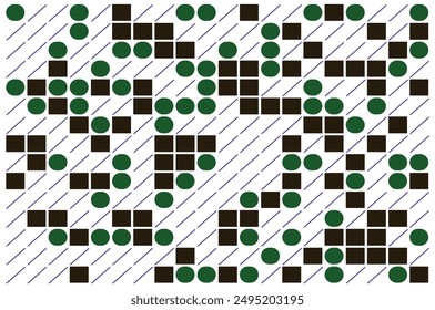 Minimal Gematrical pattern abstract  background templet