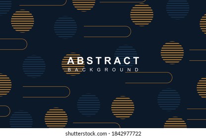 Minimal geometric abstract background in asian style with pattern shape graphic design. Vector layout template can use for banner, cover poster, flyer, book, presentation, landing page, wallpaper