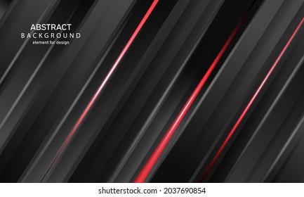 Fondo abstracto geométrico mínimo. Textura de diseño brillante. Composición dinámica de formas. Rojo. Ilustración vectorial.