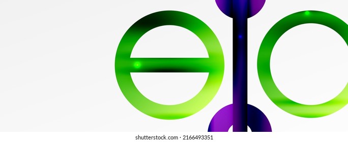 Fondo abstracto geométrico mínimo. Diseño de formas redondeadas, de líneas y de círculo. Plantilla de negocios de moda para tecno para papel de pared, banner, fondo o aterrizaje