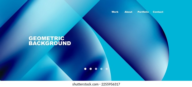 Fondo abstracto geométrico mínimo. Diseño de círculo y línea. Plantilla de negocios de moda para tecno para papel de pared, banner, fondo o aterrizaje