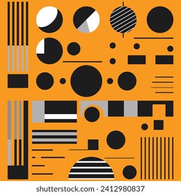 Minimal geometric minimal abstract background design