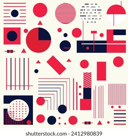 Minimal geometric minimal abstract background design