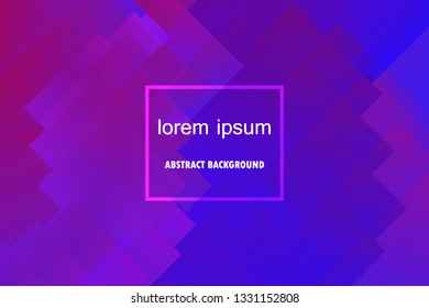 Minimal geometric abstract background. Futuristic gradient shapes design. Creative illustration ideal for cover, poster, web and social media. Vector eps10.