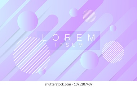 Minimal geometric abstract background. Futuristic gradient shapes design. Creative illustration ideal for cover, poster, web and social media. Vector eps10.