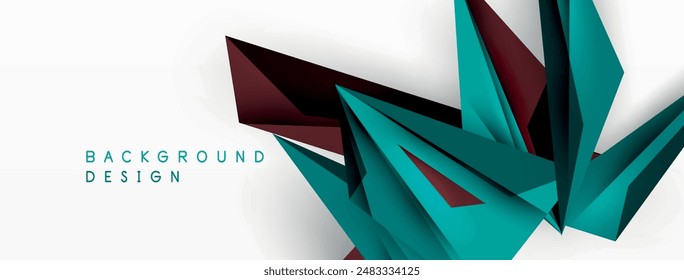 Fondo abstracto geométrico mínimo. Diseño de triángulo bajo polidinámico. Plantilla de negocios techno de moda para Fondo de pantalla, Anuncio, fondo o aterrizaje