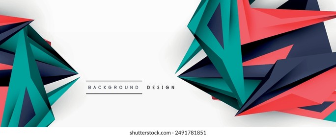 Fondo abstracto geométrico mínimo. Diseño de triángulo bajo polidinámico. Plantilla de negocios techno de moda para Fondo de pantalla, Anuncio, fondo o aterrizaje