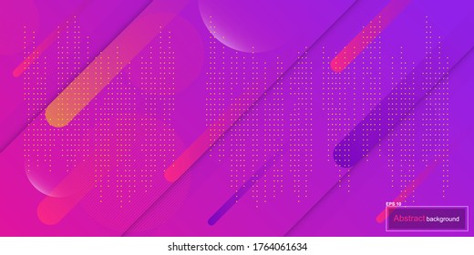 Minimal geometric abstract background with simple shapes. Modern vector design template. Illustration for banner, flyer, cover, business presentation ...