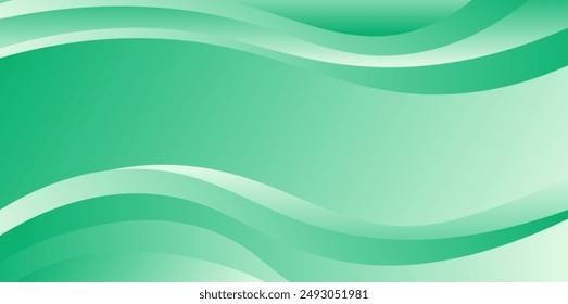 Minimal geometric Abstract green color background. Dynamic shapes composition. Vector illustration.Eps10 vector	