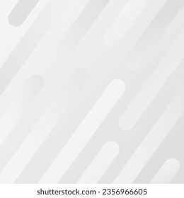 Minimal geometric, abstract liquid shape black and white gradient light background with space.