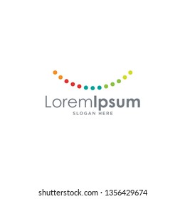minimal geometric abstract logo template