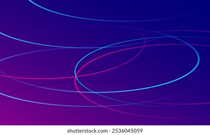 Minimal geometric backgorund. Dynamic shapes composition. Vector illustration