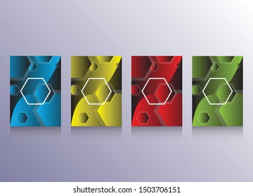 Minimal geometric background. 100% customization vector illustration collection. EPS 10