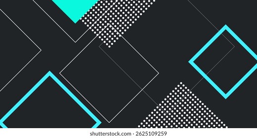 Minimal geometric background. Abstract geometric background design. Dynamic shapes composition. Colorful template banner vector graphic design