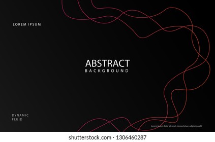 Minimal geometric background, abstract background with Dynamic shapes