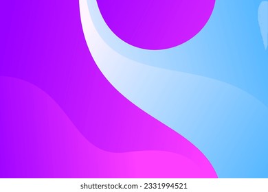 Minimaler geometrischer Hintergrund. Abstrakter Hintergrund. Dynamische Formen-Zusammensetzung. Stock-Vektorgrafik.
