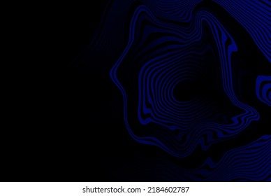 Minimal geometric background. Blue elements with a smooth gradient. Abstract background design for posters.