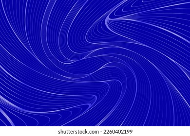 Minimal geometric background. Blue elements with fluid gradient. Dynamic shapes composition. Vector illustration