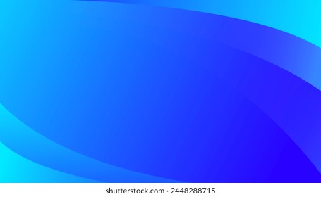 Minimal geometric background. Blue elements with fluid gradient. It is suitable for posters, flyers, websites, covers, banners, advertising

