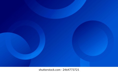 Minimal geometric background. Blue elements with fluid gradient. background for posters, placards, brochures, banners, headers, covers