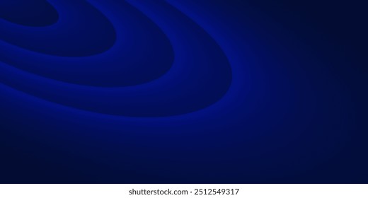 Minimal geometric background. Blue elements with fluid gradient. Dynamic shapes composition. Eps10 vector