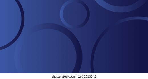 Minimal geometric background. Blue elements with fluid gradient. Cool background design for posters.