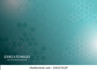 Minimal geometric background with color background