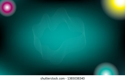 Minimal geometric background with colorful