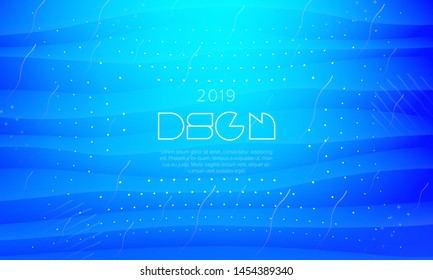 Minimal geometric background. Colorful fluid abstract backdrop. Modern liquid color background.