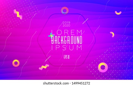 Minimal geometric background. Colorful fluid abstract backdrop. Modern liquid color background.