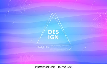 Minimal geometric background. Colorful fluid abstract backdrop. Modern liquid color background.