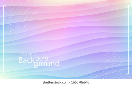 Minimal geometric background. Colorful fluid abstract backdrop. Modern liquid color background.