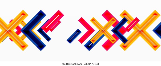 Minimal geometric background cross line. Design for wallpaper, banner, background, landing page, wall art, invitation, prints, posters