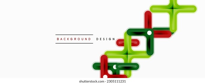 Minimale geometrische Hintergrundquerlinie. Design für Tapeten, Banner, Hintergrund, Landing Page, Tapete, Einladung, Drucke, Poster