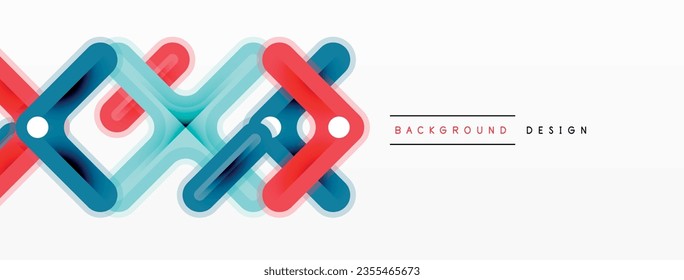 Minimal geometric background cross line. Design for wallpaper, banner, background, landing page, wall art, invitation, prints, posters