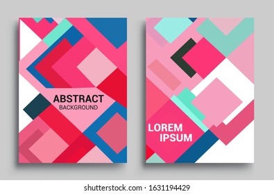 Minimal geometric background design. Dynamic shapes composition. colorful pattern geometric shapes composition, vector sets covers design.