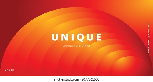 Minimal geometric background design inspiration from mars. Vector eps 10.