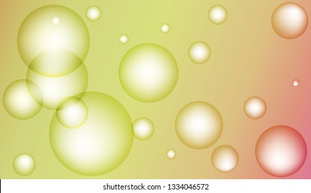 Minimal geometric background with drop. Gradient shapes composition. For your design ad, banner, cover page. Bright Gradient Color Vector illustration