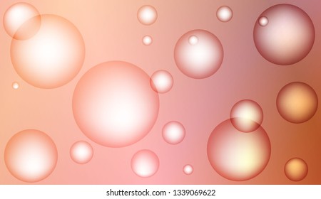 Minimal geometric background with drop. Gradient shapes composition. For your design ad, banner, cover page. Color Vector illustration
