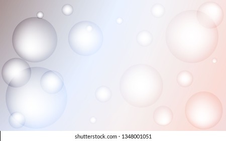Minimal geometric background with drop. Gradient shapes composition. For your design ad, banner, cover page. Color Vector illustration