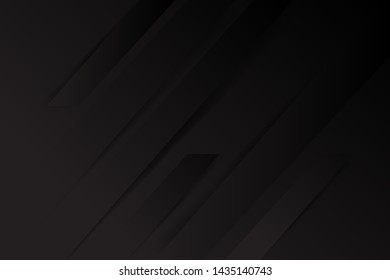 Minimal geometric background. Dynamic black shapes composition with Modern Abstract design for Landing page template, wallpaper,background element template