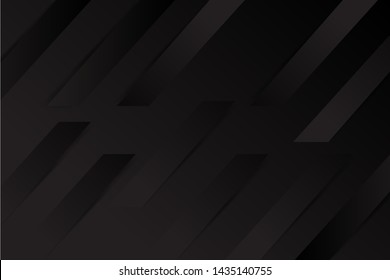 Minimal geometric background. Dynamic black shapes composition with Modern Abstract design for Landing page template, wallpaper,background element template