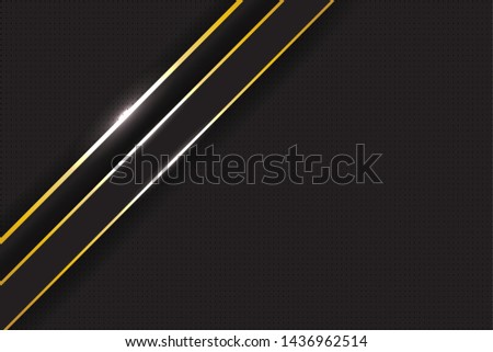 Minimal geometric background. Dynamic black shapes composition with Modern Abstract design for Landing page template, wallpaper,background element template