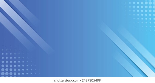 Minimaler geometrischer Hintergrund. Dynamische blaue Formen-Komposition mit rotem liAbstraktem blauen Hintergrund Vektorgrafik-Design, Banner-Muster